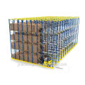 Holz Regalsystem Warehouse Push Back Pallet Rack System